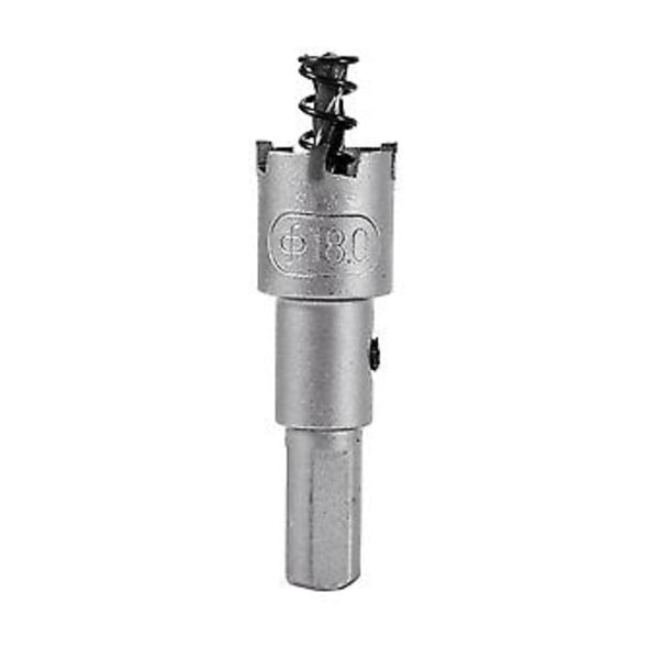 13 stk. /sett 16 18 20 22mm Karbidspiss TCT Bor Bits Hull Sag Sett Rustfritt Stål