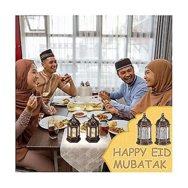 Mini Dan Mubarak LED Eid Mubarak S Marokkolainen Riippuvalaisin