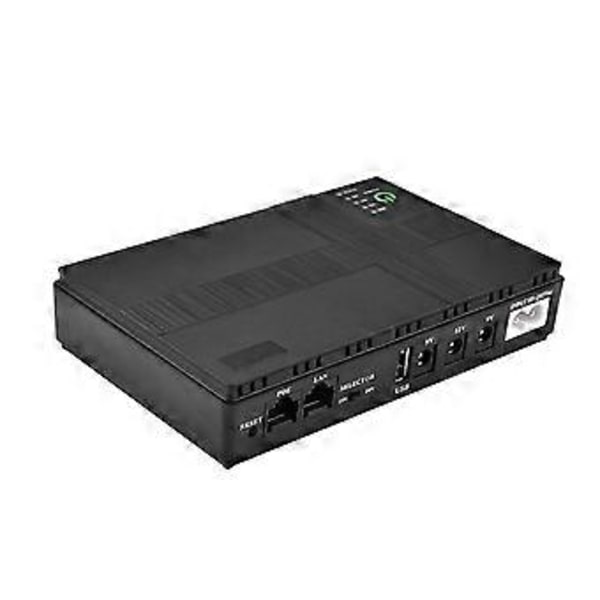 UPS Keskeytymätön virtalähde reititin DC Multi-Port POE optisella Cat-matkapuhelin kytkimellä Mini Router B, EU-pistoke