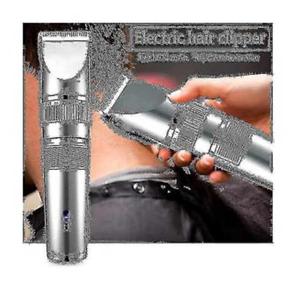 Professionel Hårklipper USB Genopladelig Hårklipper Mænd Hårklip Keramisk Blad Barbering Hårklipper
