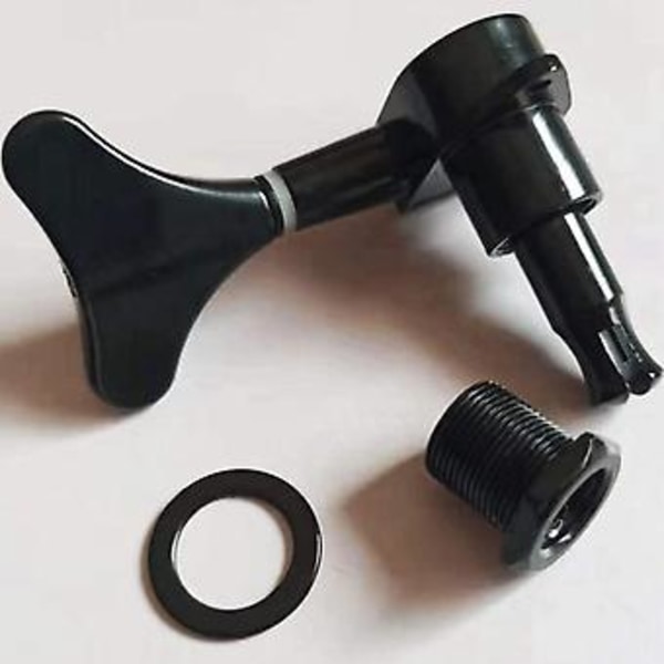 2+2 Forseglede Bassgitar Stemmeskruer 2r2l Mekanikk Stemmere For Precision Bass Og Jazz Bass,