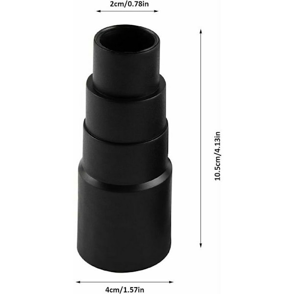 Adapter til støvsugerslange, adapter til vakuumtrykaflastning, universel slangeforbindelse, adapter til støvsugerslange til støvopsamling (5 stk.)
