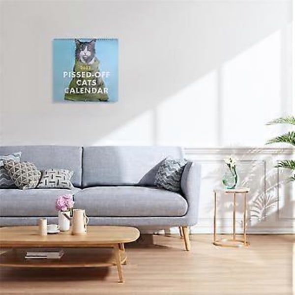 2025 Pissed-Off Cats Kalender Morsom Katte Veggkalender Katte Veggkalender 2025 Kalender Katte Skrivebordskalender