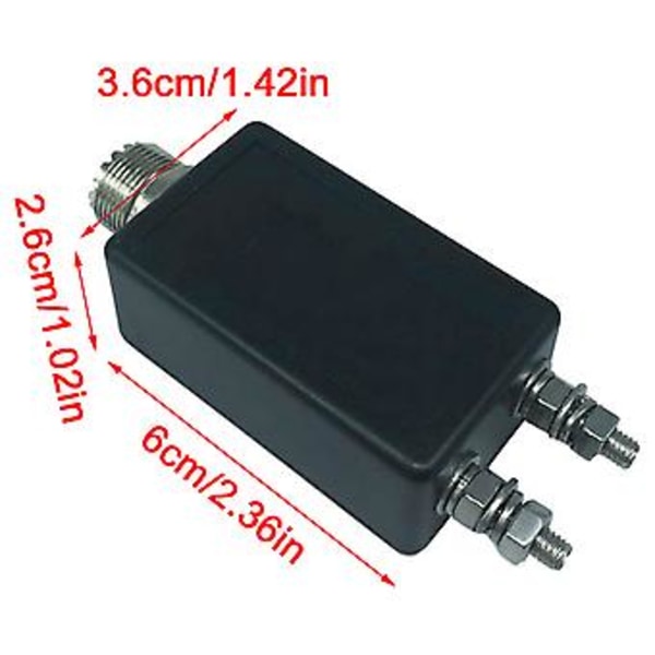 100W 1:1 HF Lyhytaaltoantenni Balun QRP Mini Baluns M-liitännällä HF-taajuudelle