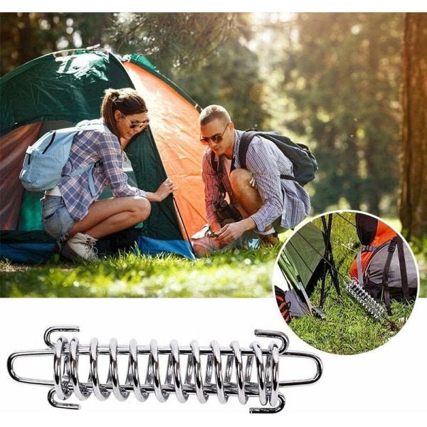 4 st markisfäste set spännfjäderlegering fjäder markis spänne kraftig solskydd segelfäste kit rostfritt stål hårdvara tillbehör