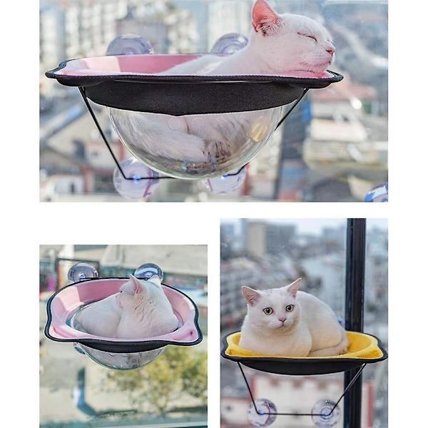 Katt hängmatta säng fönster pod husdjur bo lounger abborre monterad katt bo fönster katt säte säng med sugkoppar säkerhet katt hyllor