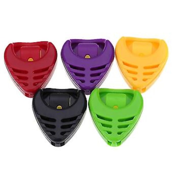 Plastplektrum -sd Gitarrplektrum H 5st Självhäftande och Portabel