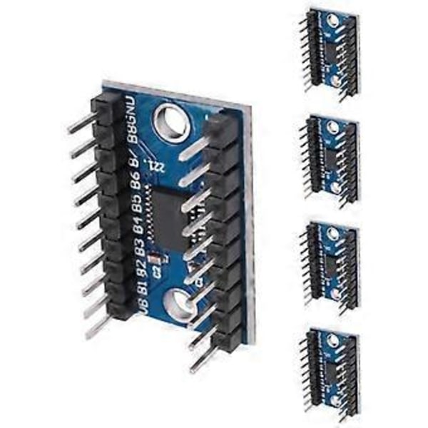 5 stk. TXS0108E 8-kanals logisk niveaukonverter Bi-direktionel højhastigheds fuld duplex shifter 3,3V 5V