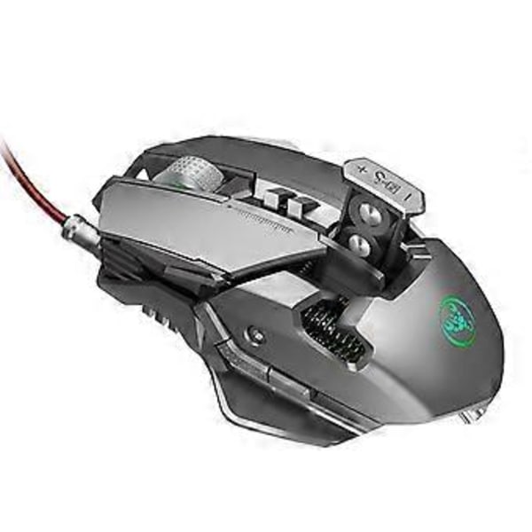 Ergonomisk Kablet Spillmus med Kul Lysende Cursor, Elektroniske Deler for Venner, Folk, PC, Dataspill CF LOL