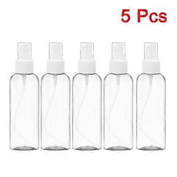 5 st 30 ml Sprayflaska Tom Flaska Liten Resepumpflaska Behållare