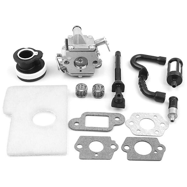 Karburator Pakning Indsugningsmanifold Leje Brændstof Slange Kit til MS180 MS170 MS 180 018 017