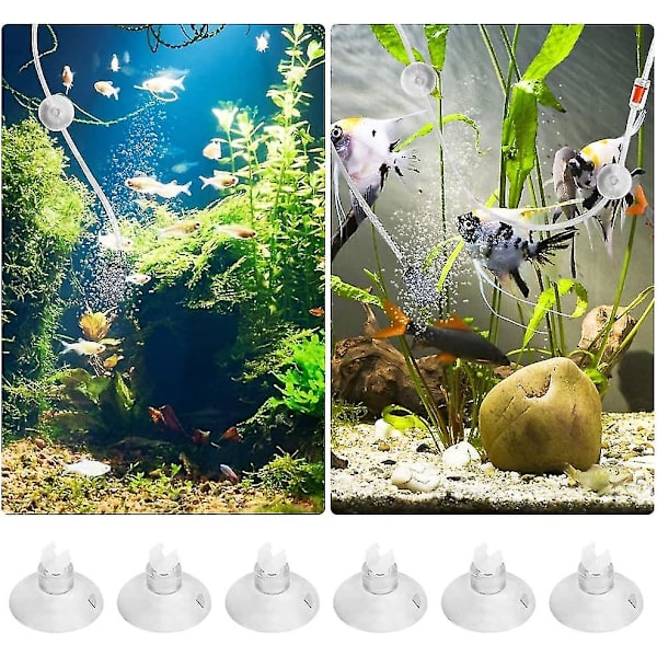 15 stk akvarieluftpumpetilbehør flyrør stensylinder for akvarium fiskebolle (a-1b)