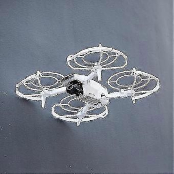 - Lämplig för DJI Royal Mini2 bladskydd, Royal Mini/se propellerskydd, antikollisionsringtillbehör 4 stycken