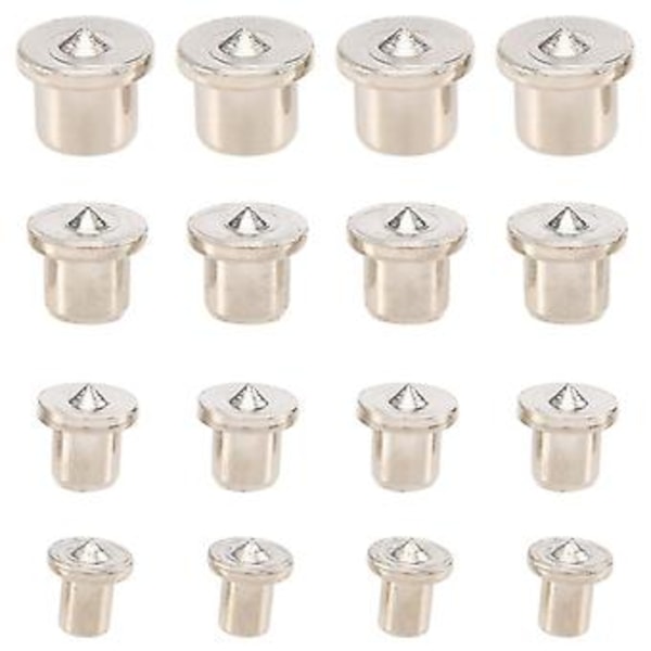 32 Stykker Dyvelstifter Centerpunkt Sæt Solid Dyvel Tap Spids Dyvel Og Tap Center Kit (6/8/10