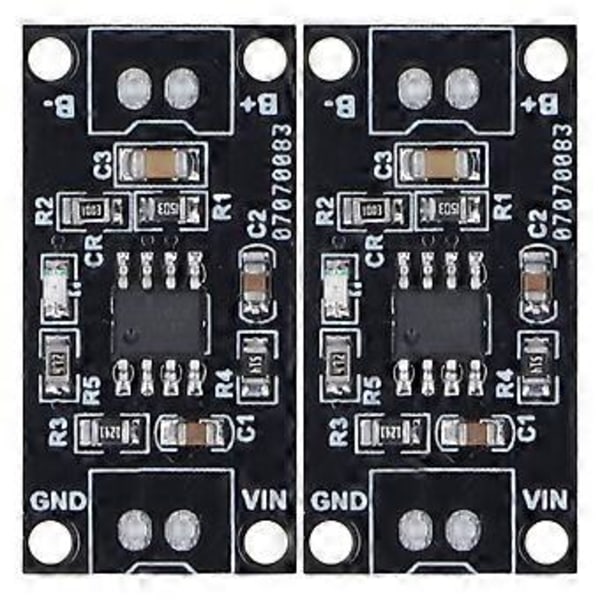 2 st NiMH Batteriladdningskort Portabel Slitstark CC CV Batteriladdningsmodul 1A 3V MRB048C