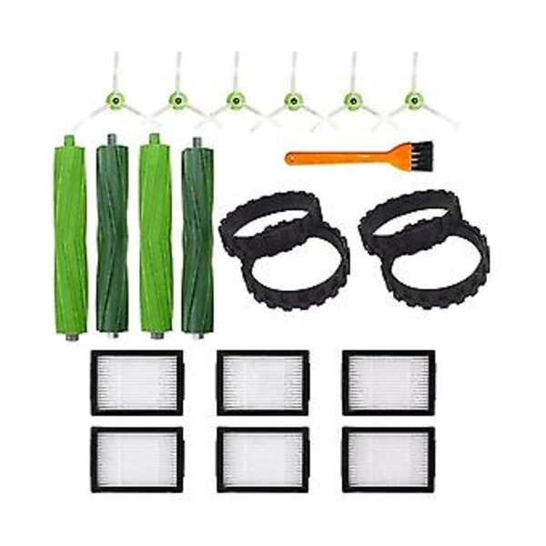 Hepa Filter Huvud Sidoborste För I7 I7+ I6+ I8 I3+/ E5 E6 E7 Dammsugare