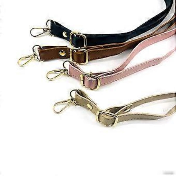 Handväskor Väskor Läder Axelrem Justerbar för Crossbody 1.8cm Bred Axelväska Rem Ersättningstillbehör-C