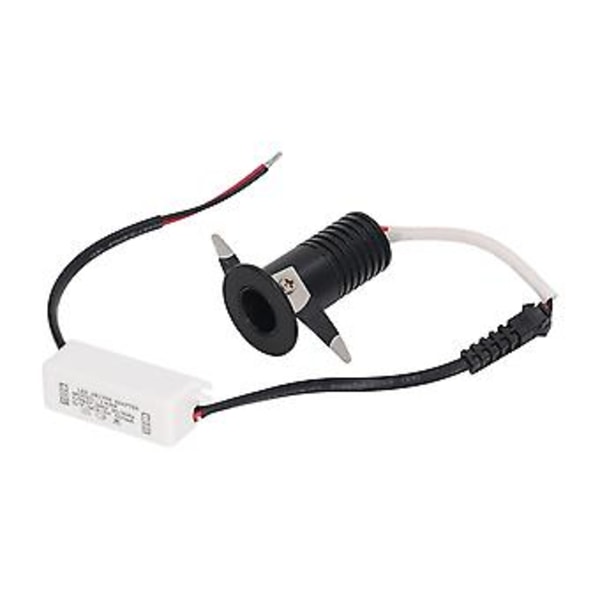 3W LED Forsænket Spotlight Mini Underskabslampe Downlights med LED Driver til Køkkener Skabe Lofter AC85‑265V Varm Hvid 3000K