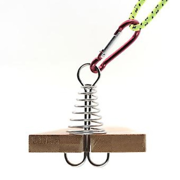 10 stk. Spiral Dekkanker Plugger Vindtett Aluminium Legering Fiskebein Teltplugg