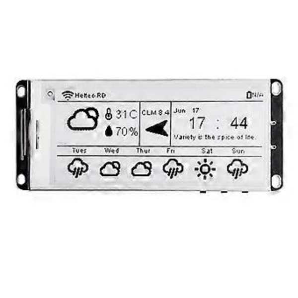 2.90 E-Ink Display Meshtastic ESP32 LoRa för Tag E-Paper Monitor Devboard Bluetooth WiFi 902-928MHz
