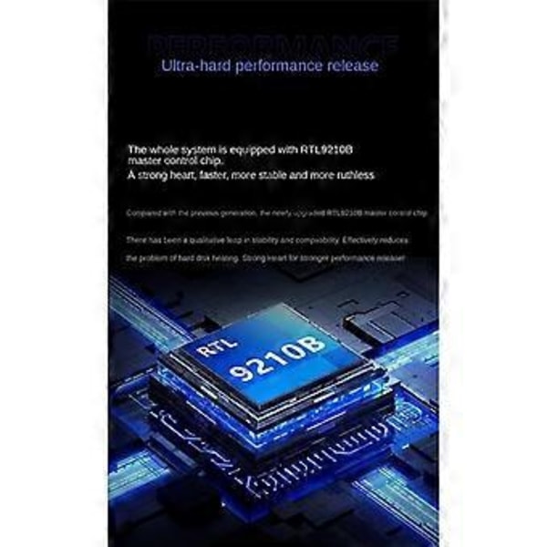 M.2 NVMe NGFF SSD Kabinet 2230 Bærbar Harddisk Boks USB C 3.1 10Gbps NVME SATA SSD Kabinet