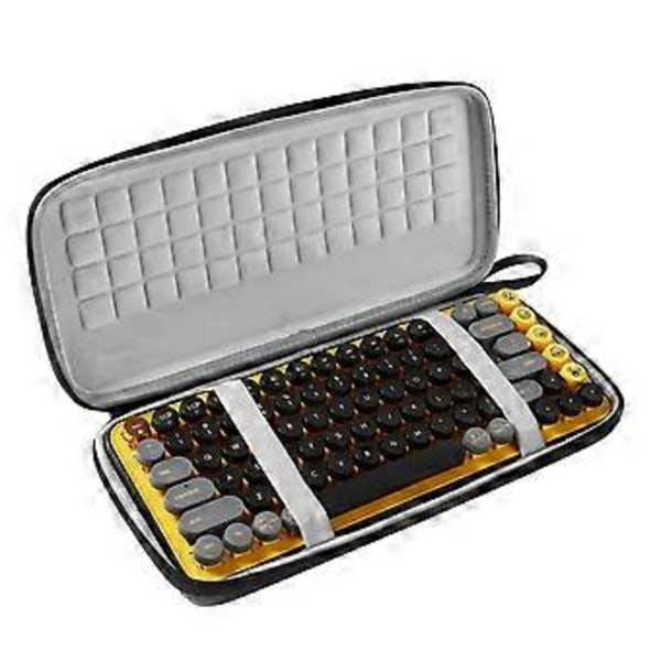 EVA Hard Case for POP KEYS BT-kompatibelt Tastatur Myk Fôrveske