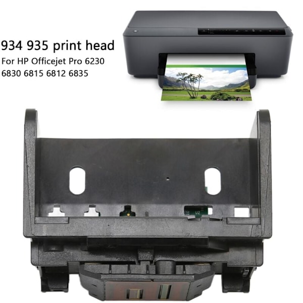 Kulutusta kestävä 934 935 tulostuspään suutinvaihto HP Officejet Pro 6230 6830 6815 6812 6835 -tulostimeen