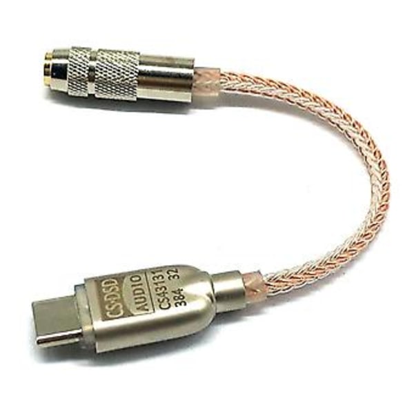 Cs43131 Förstärkare, Typ C Bärbar Hörlursförstärkare För Android Hifi-omvandlare