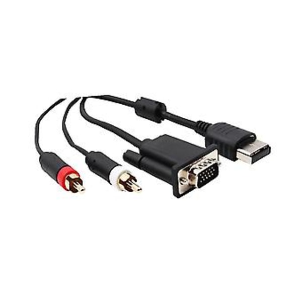 VGA-kabel for Cast High Definit + 3,5 mm til 2-adapter