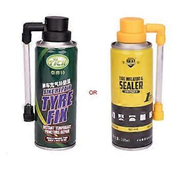 Punkteringsspray för Däckreparation Snabbfix 200ml/450ml/650ml Vakuum