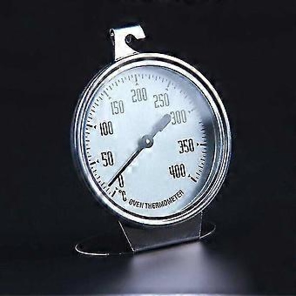 Ugn- och grilltermometer, ugnstermometer, övervakningstermometer för grillning/rökning, stor display visar tydligt angivna temperaturer för matlagning