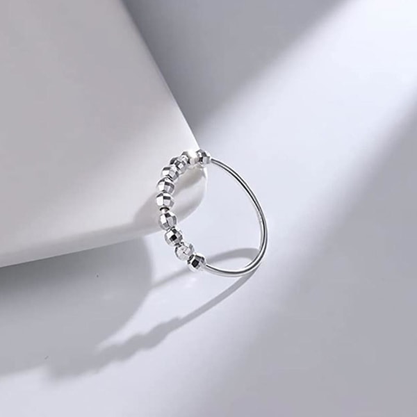 Angst Spinner Ringe Angst Fidget Ringe Justerbare Roterbare Perler Ringe