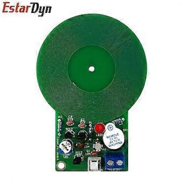 Huamade Js-60 DIY Kit Metal Detektor Kit Elektronisk Kit DC 3V-5V 60mm Berøringsfri Sensor Board Modul DIY Elektronisk Del Metal Detektor