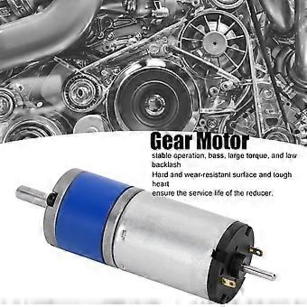 CM222230 Planeettavaihteistomoottori 22mm Nopeuden Alennus Sähköinen Vaihteistomoottori Elektroninen Käsijarrujärjestelmä DC24V560 RPM