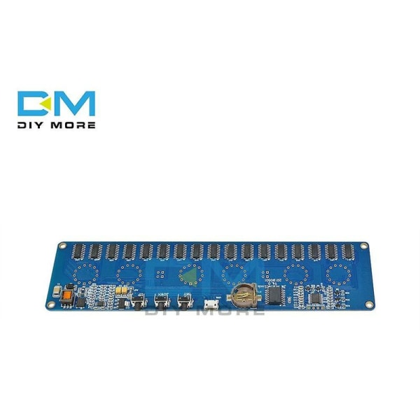 5V elektronisk diy-kit i14 nixie-rör modul digital LED-klocka present kretskort kit pcba inga rör
