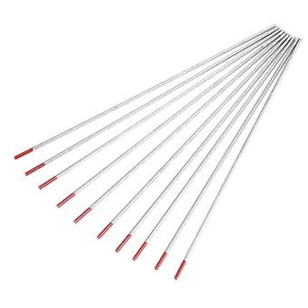 WT20 Volframelektrod Professionell Tig-stav 2% Torium för Tig-svetsmaskin (1.0mm*150mm)