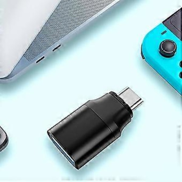 Magnetisk kontakt Typ C Hane till USB3.0 Hona OTG Dataöverföringsadapter