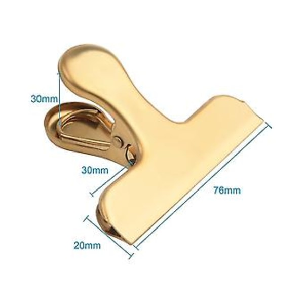 10-pack P Påsklämmor, Less Steel 7,6 cm Kraftiga Påsklämmor För Kit