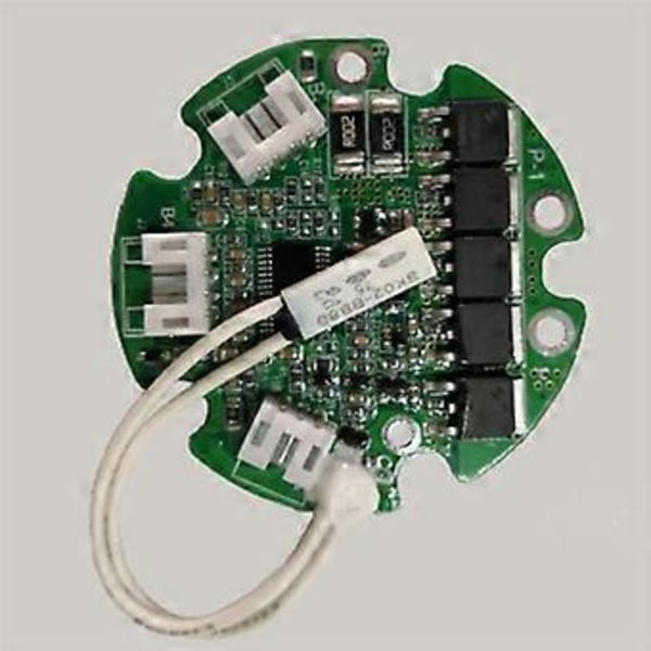 Delad Port 10S 36V 20A Rund BMS för Flaskbatteripaket för Laddning och Urladdning med Tempsensor