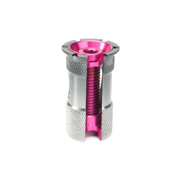 Sykkel forgaffel Headset løftekjerne for 28,6 mm sykkeldeler, rosa