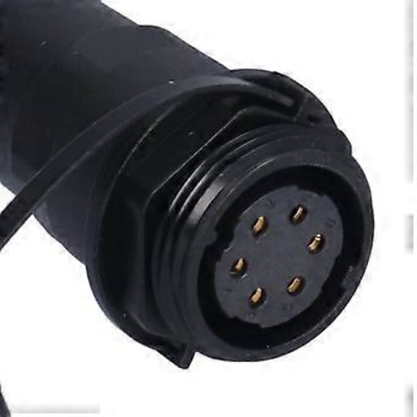 Ilmailupistoke IP68 Vedenpitävä Liitin Uros Naaras Jatkopääte 380V SP206 Pinni