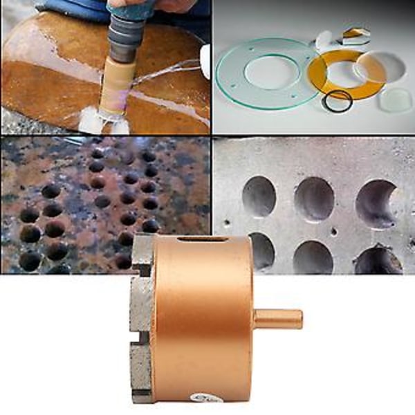Marmor Åbner Diamant Kernebor Bor Hul Sav til Granit Flise Beton Glas 80mm