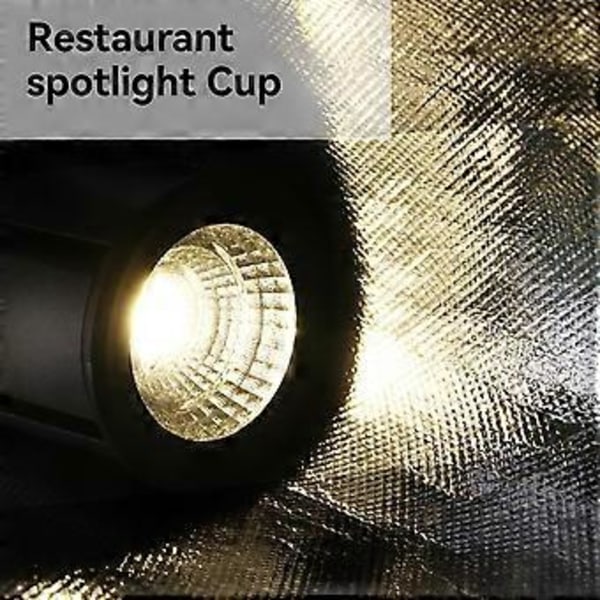 E27 Zoom Spotlight Justerbar CobDæmpbar P20 LED Downlight 12w Spisestue/Stue Bar Cafe LED Spot Lys Grå