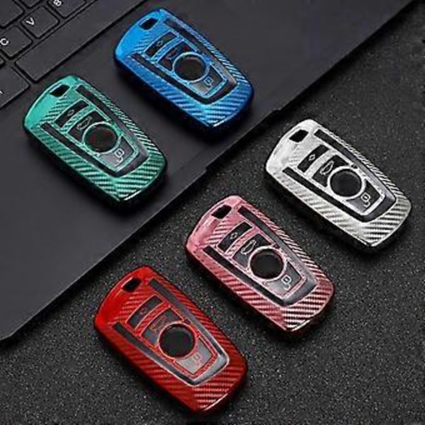 Bil Nøgle Etui Cover Til 1 3 4 5 6 7 X3 X4 Serie F20 F30 E60 Fob Shell Beskytter