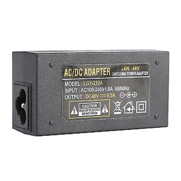 Poe Adapter Cctv Aktiv Poe Injector Etet For IP-Kamera, 48V/0.5A