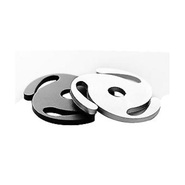 Aluminiumslegeringsadapter for LP Vinyl Platespiller RPM Balansert Metallplate Stabilisator Vektklemme-b