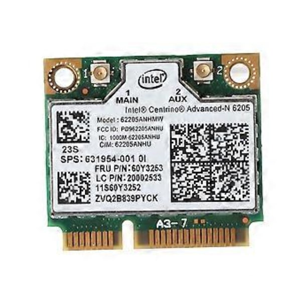 Uusi Intel Dual Band Wireless Wifi -kortti 300Mbps Nopea WI-FI Lenovo Thinkpad X230 T430 60Y3253 -malleille