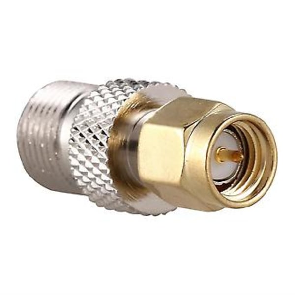 Rf Koaksial Koaks Adapter Sma Han Til F Hun, sølv