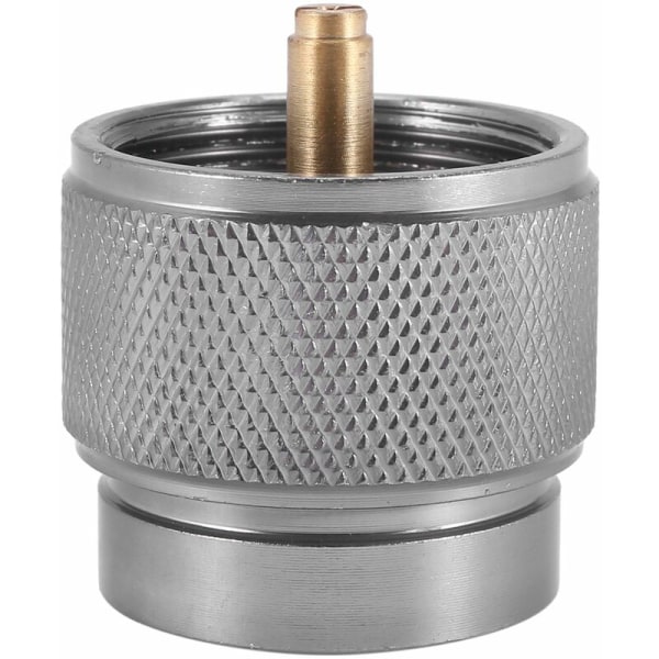 Campingspisadapter 1LB Propantank Inlopp och Lindal Ventil EN417 Utomhusflaska Utlopp Behållare Konvertera