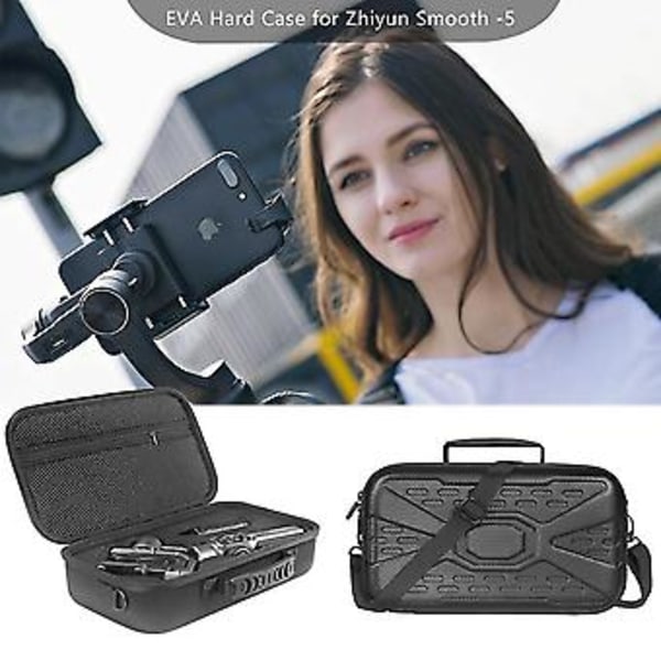 Bärbar Förvaringsväska Hård Väska För Smooth 5 Handhållen Gimbal Resväska Bärväska Handväska